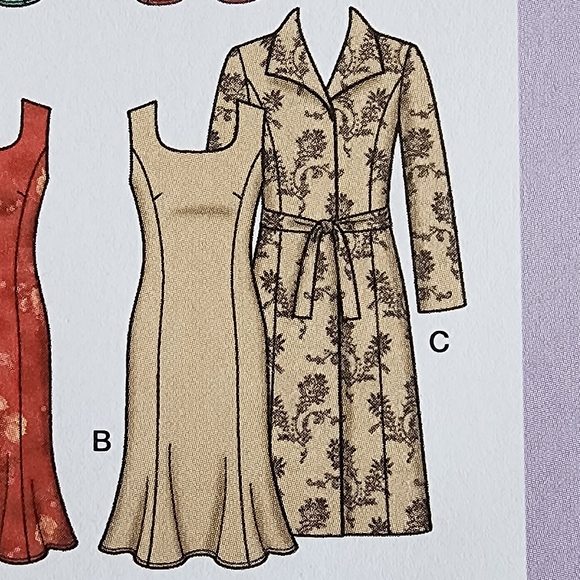 Simplicity sewing pattern dresses & jackets suiting #4014, sz: 10-18, NEW! - Picture 8 of 15